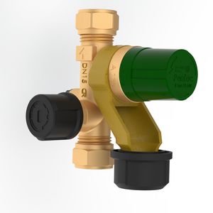 PROMO Inlaatcombinatie DUCO UBIC 15mm knel 8bar k (1201-0-08-02)