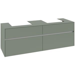 Wastafelonderkast Collaro 1600x548x500mm Soft Green C02100AF
