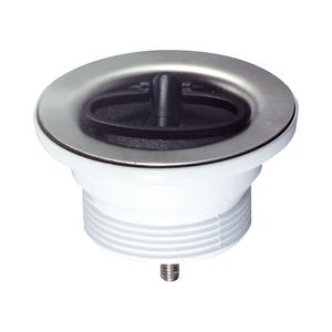 Afvoerplug PP wit incl. stop 1.1/2"x70mm McAlpine