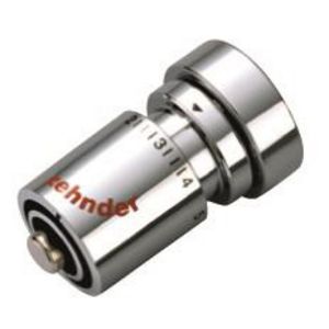 Zehnder-thermostaat kop DH chroom