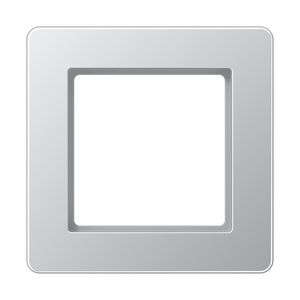 Afdekraam alu.gelakt slagv 1-voudig A-flow