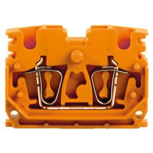 Doorvoerklem oranje 2.5mm2 1704370000 VVE=100