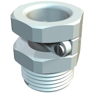 Drukschroef met externe trekontlasting PG11 Polyamide lichtgrijs RAK70 VVE=100