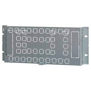 Montageplaat Profi+ voor 2xNZM2 vert.achteraansl. B=600mm