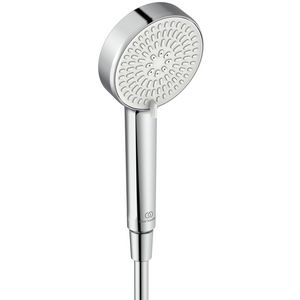 Handdouche Idealrain 2 straalsoorten 100mm chroom/wit
