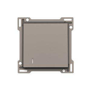 Afwerkingsset hotelkaartschakelaar bronze