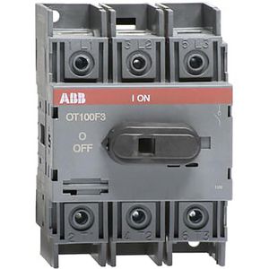 Lastscheider 3P 100 A bodem/DIN-rail montage