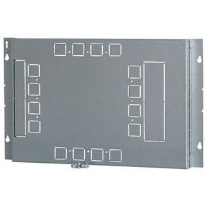 Montageplaat Profi+ voor 1xNZM3 vert.achteraansl. B=600mm