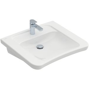 Rolstoelwastafel ViCare (Architectura Vita) 650x550mm wit Alpin C+ AntiBac met kraangat zonder overloop