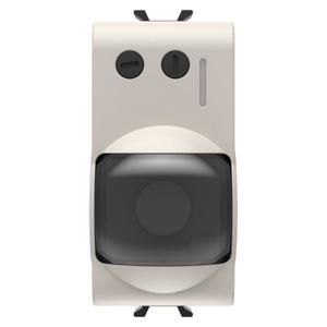 INFRARED MOVEMENT DETECTOR-230 V ac 50/60 Hz-SATIN NATUR