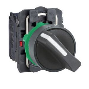 Keuzeschakelaar Kunststof 2 standen Blijft in stand