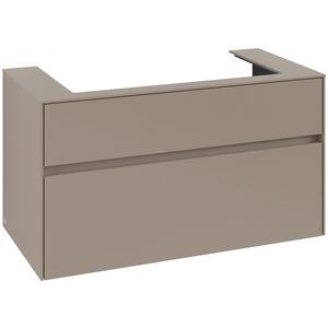 Wastafelonderkast Collaro 1000x548x500mm Taupe C020B0VM