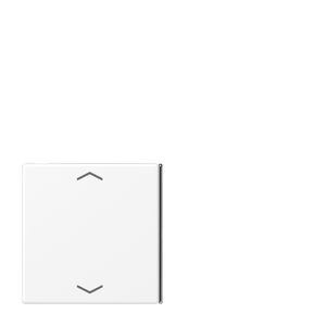 Tastafdekking 4-voudig pijl LS matwit KNX