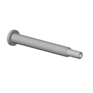 Houder 36x155,5mm chr gebors.