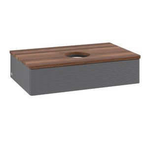 Wastafelonderkast Antao 800x190x500mm Antr. Matt Lacquer K08112GK