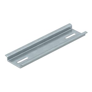 DIN-rail voor T-serie 119x35x7,5 Staal sendzimir verzinkt VVE=10