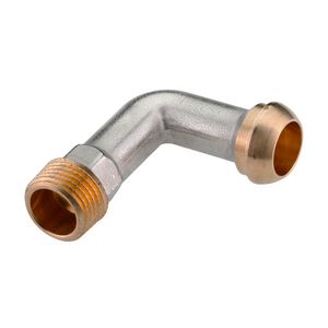 RA aansluitbocht 90° 1/2"