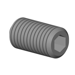 Bevestiging Draadstift binnenzeskant+snijring M6X12mm