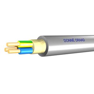 Rol a 100m. Installatiekabel YMvK/1000 Dca-D-grijs 3G2,5mm²