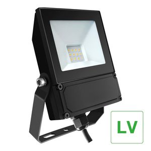 Schijnwerper laagvolt 10W 5700K 1400lm 12V-24V-28V-36V zwart