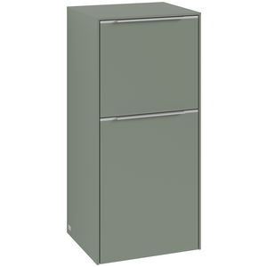 Zijkast SUBWAY 3.0 400x860x362mm Soft Green C59500AF greep alu. glans