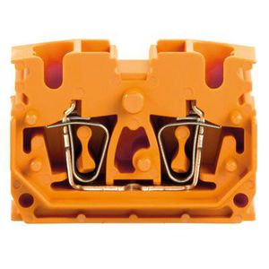 Doorvoerklem oranje 2.5mm2 1704560000 VVE=100