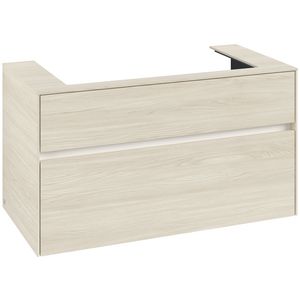 Wastafelonderkast Collaro 1000x548x500mm White Oak C020B0AA
