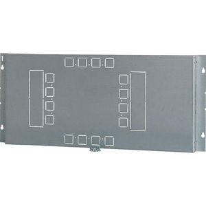 Montageplaat Profi+ voor 1xNZM3 vert.achteraansl. B=800mm