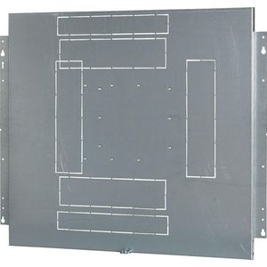 Montageplaat Profi+ voor 1xNZM4 vert.achteraansl. B=800mm