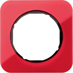 Afdekraam 1-v berker R.1 rood acryl/zwart