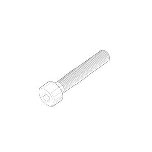 Bevestiging Cilinderschroef met binnenzeskant M4x22mm