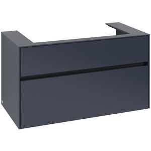 Wastafelonderkast Collaro 1000x548x500mm Marine Blue C02000VQ