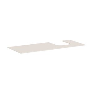 Console 1370x550mm met uitsparing. rechts countertop Xevolos E
