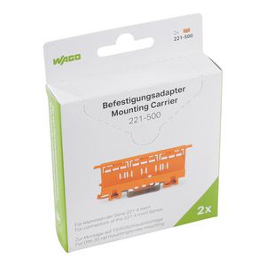 Bevestigingsadapter Serie 221 - 4 mm2 voor montage o VVE=2