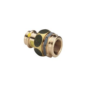 3-del. koppeling conisch Profipress Gas brons 42x1.1/2"bn.