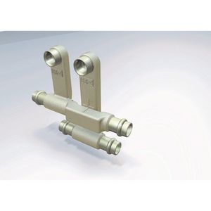 Radiatoraansluiting 18mm 2-delig tbv. aansl. recht VVE=10