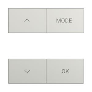 Afwerkingsset voor thermostaat light grey
