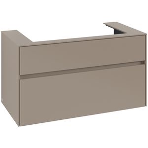 Wastafelonderkast Collaro 1000x548x500mm Taupe C02000VM