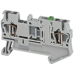 Mes scheidingsblok 2,5mm2 20A Enkel niveau Veer VVE=50