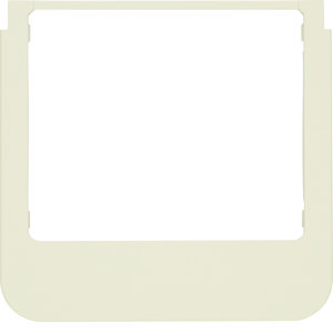 Designraam afgerond wit glanzend