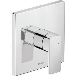 Manhattan 1-hendel douchemengkraan inbouw chroom 150x82x150mm