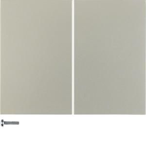 Knop-opzetmodule KNX-RF 2-v berker K.5 edelstaal