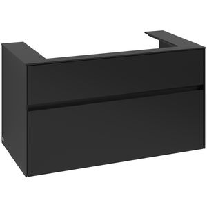 Wastafelonderkast Collaro 1000x548x500mm Volcano Black C02000VL