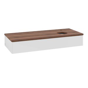 Wastafelonderkast Antao 1200x190x500mm G.White.L K12052GF