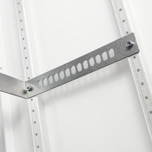 TWEE STEUNEN VOOR VERTICAAL KLEMMENBLOK-QDX 1600-VOOR ST