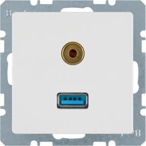 USB/audio 35mm mini-Jack wcd berker Q.1/Q.3/Q.7 polarwit