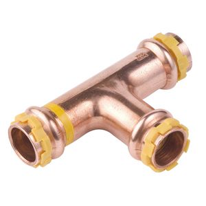 T-koppeling SudoPress Koper Gas FFF 12x12x12mm SPG5130V VVE=5