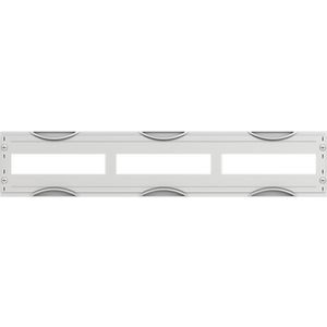 Afdekplaat met sleuf HxB 150x750mm