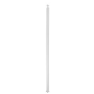 Energiezuil 2 compartiment 45mm 3,90M wit