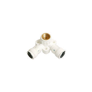 Muurplaat dubbel Vision insteek 3SK 16x1/2" bn.x16mm kort VVE=10
